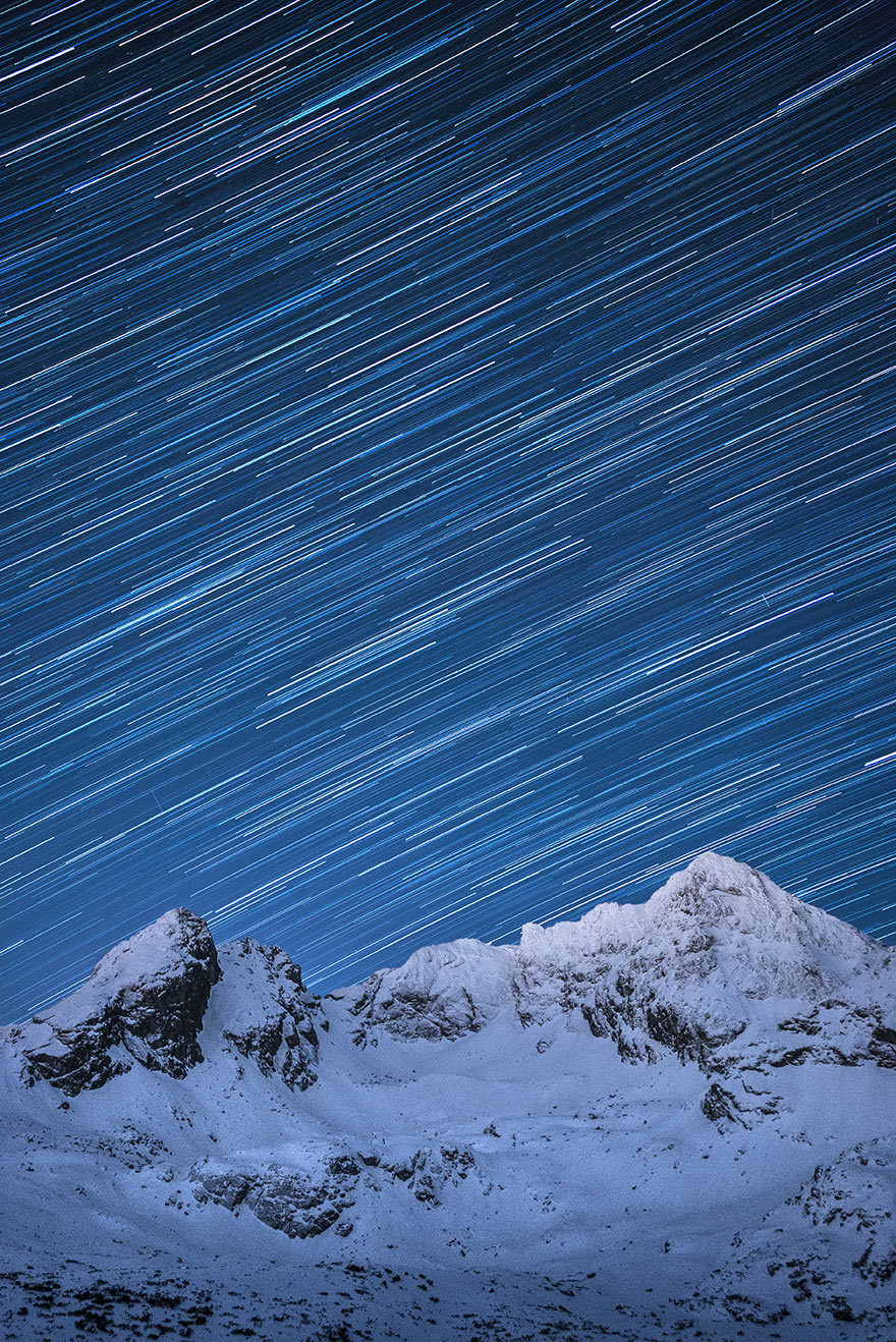 Droga Mleczna w Tatrach, gwiazdy w tatrach, tatry nocą